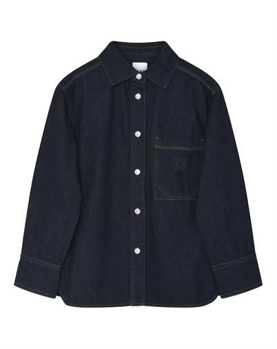 Day Birger et Mikkelsen - Naika Relaxed Denim Skjorte - Blue Indigo